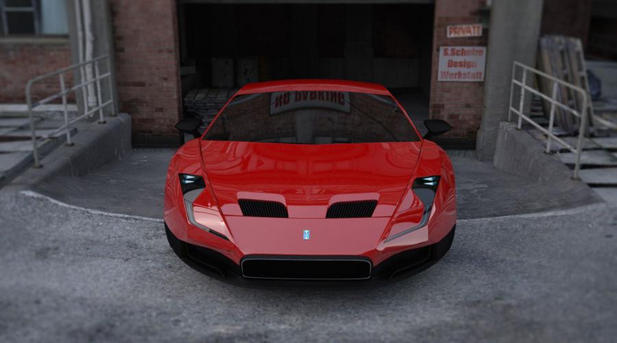  De Tomaso Pantera Concept by Stefan Schulze 2015 года  (фото 3 из 11)